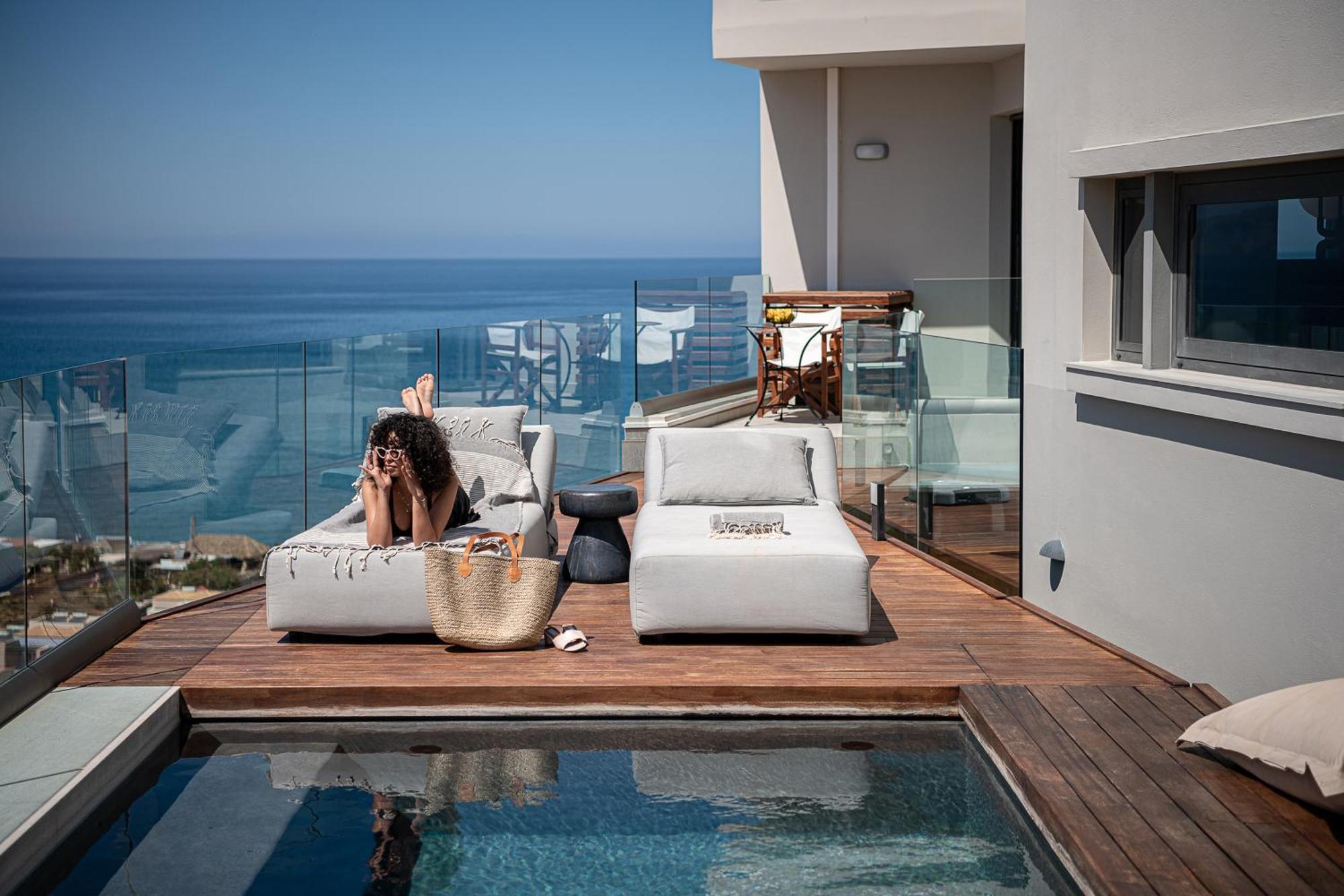 Alectrona Living Crete, Rocsea Luxury Apartment Платаньяс Экстерьер фото